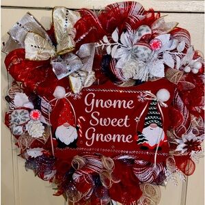 SOLD——-Handcrafted by myself @Candi's Creation's 14 inch Holliday Wreaths